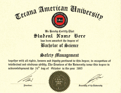Diploma TAU